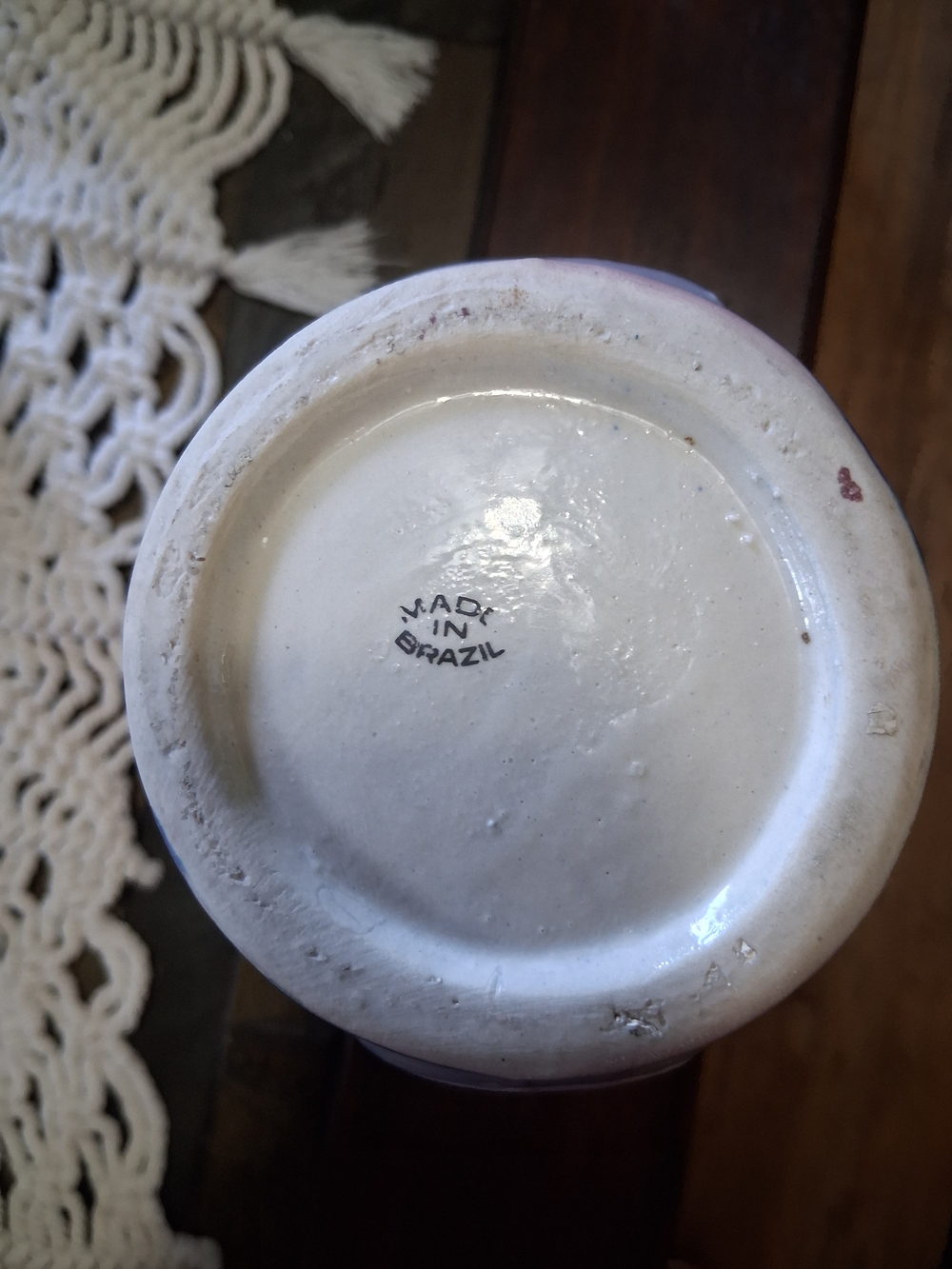 Vintage Lusterware Hand Painted Twin Handled Vase - Picture 15 of 15